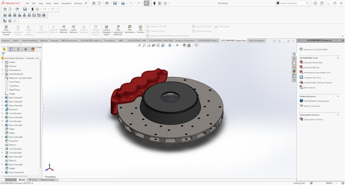design 3d models on solidworks