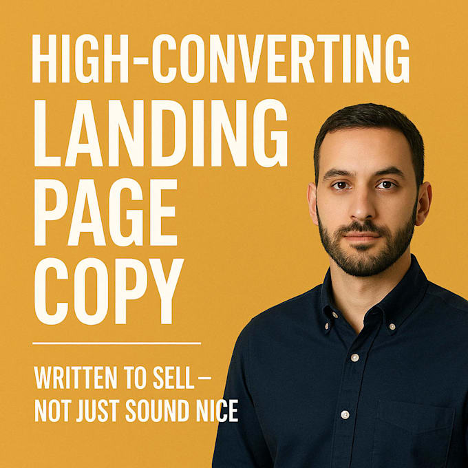 write b2b and saas landing page and website copy that converts