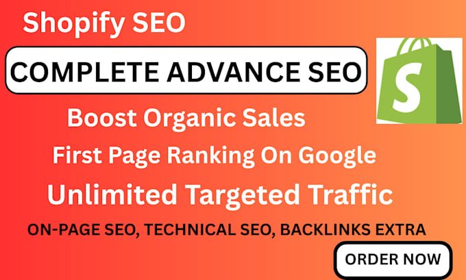 promote boost shopify store sales ecommerce marketing SEO website traffic