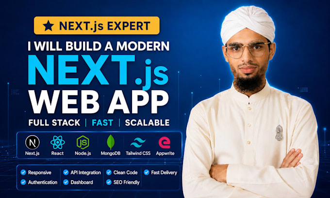 build a modern full stack web app with nextjs