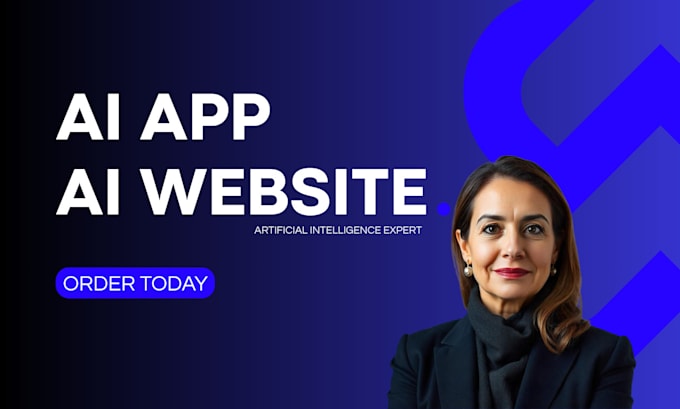 develop ai mobile app, website ai saas, or ai chatbot