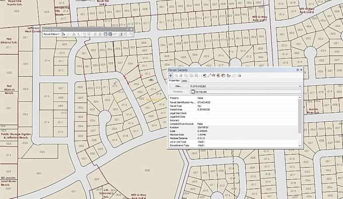 do georeferencing, parcel editing, and gis data digitizing