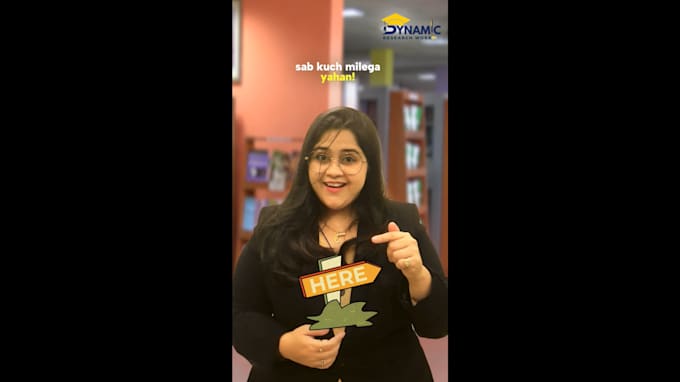 create authentic ugc female spokesperson video in hindi