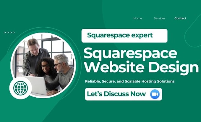 design, redesign squarespace website or offer expert development squarespace