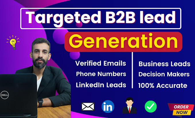 do targeted b2b lead generation with verified business contacts
