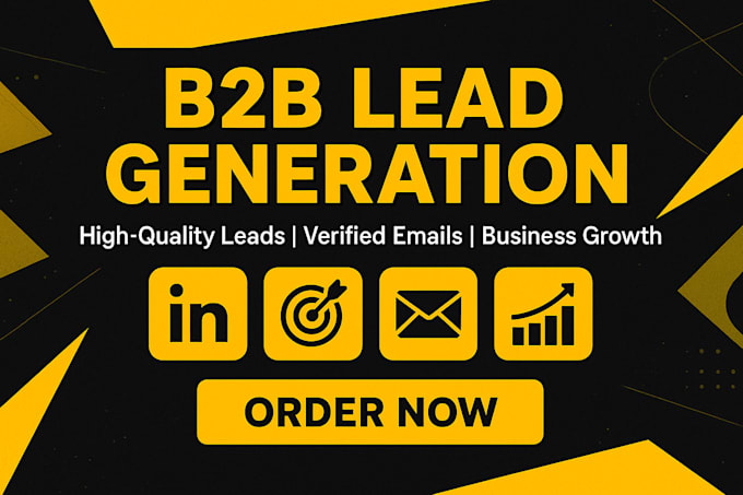 do b2b lead generation, verified email list for any industry