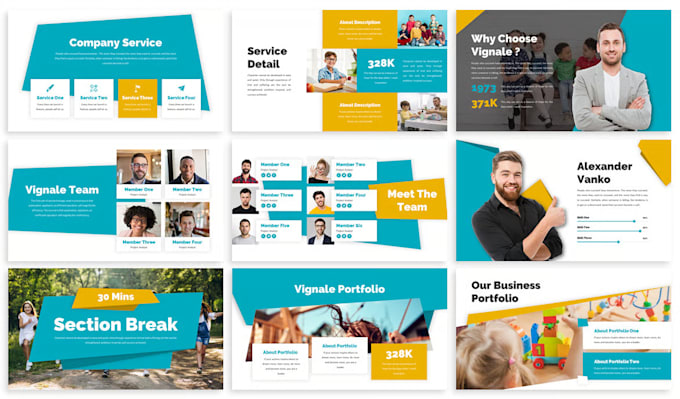 Design investor pitch deck business powerpoint presentation design ...