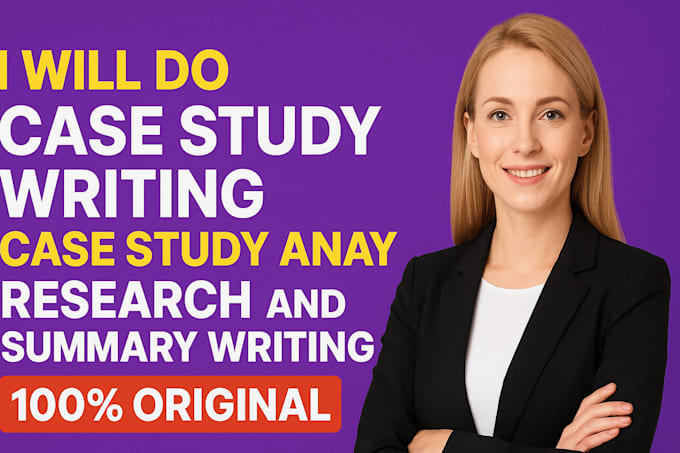 do case study, case study analysis, research and summary