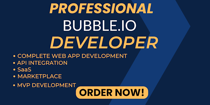 build, bubble io mvp, web app, API and openai integrations, bubble developer