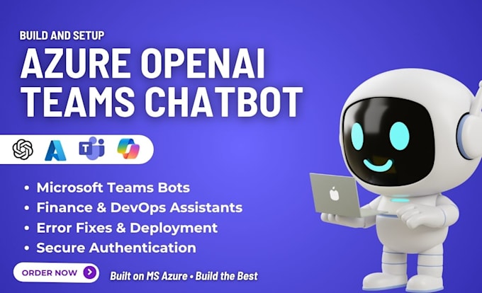 build azure openai chatbot on teams, azure foundry multi tenant saas fintech bot