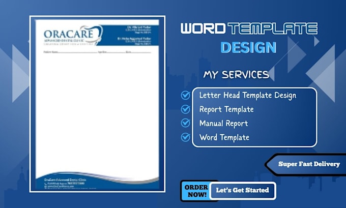 create custom ms word templates, letterheads, and edit your documents