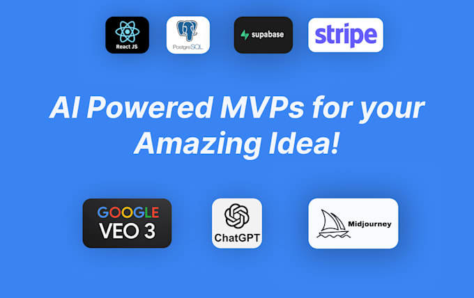 build scalable ai mvps web apps with react nextjs nodejs and postgresql