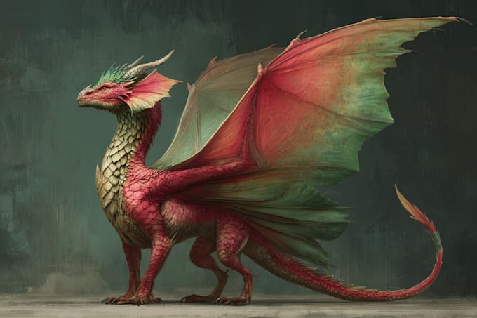 create dragon conceptual design for you