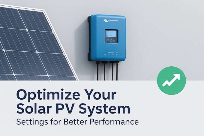 optimize solar pv system settings for better performance