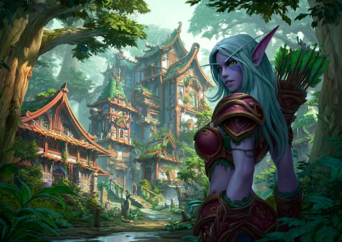 professional world of warcraft character creation