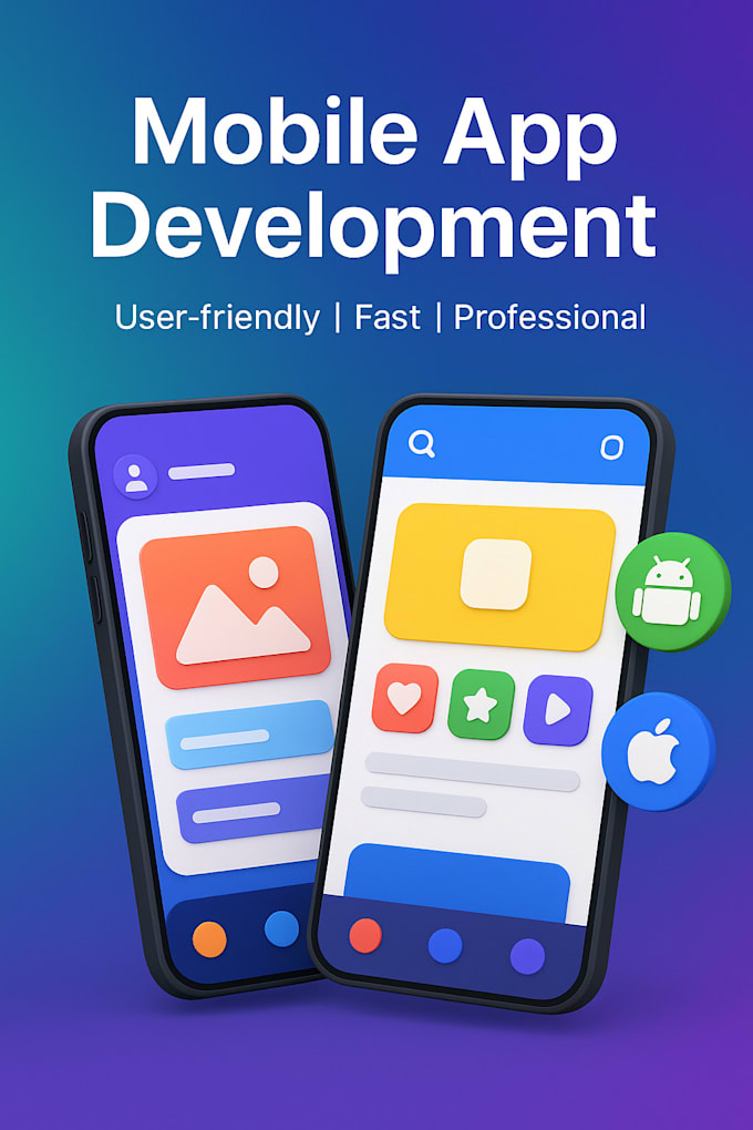 design and develop user friendly mobile applications