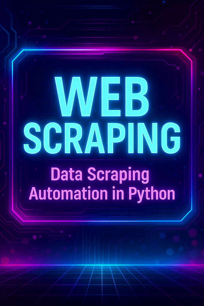do web scraping, data scraping and automation in python