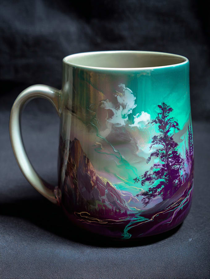 draw a mug or coffee mug design
