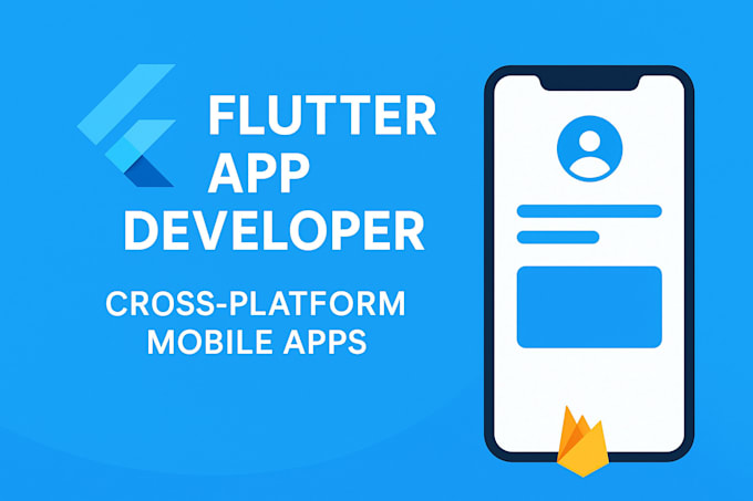 develop flutter mobile app for android and ios as professional flutter developer