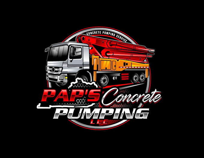 create high quality and beautiful concrete logo design