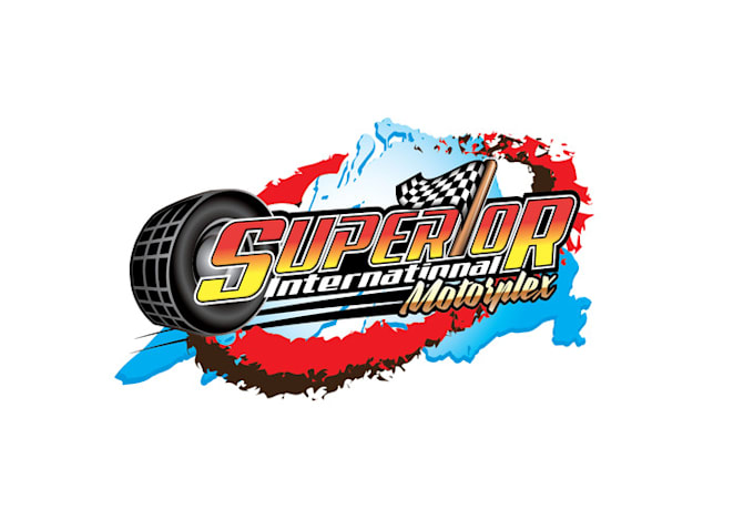 design top quality included race track logo