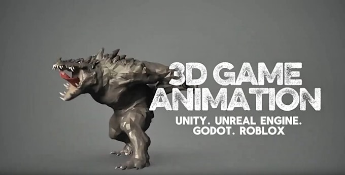do 3d game animation 3d combat animation for unity, unreal engine, fornite