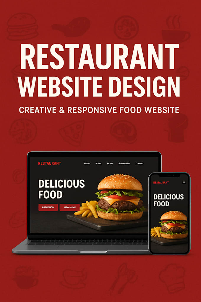 build your restaurant website with online ordering system