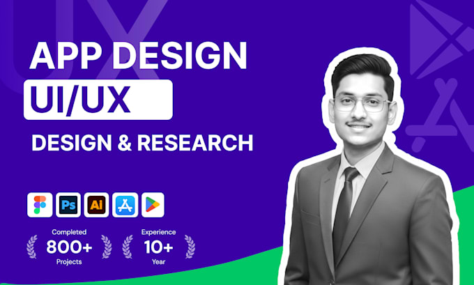 design figma UI UX app with expert understanding of user needs