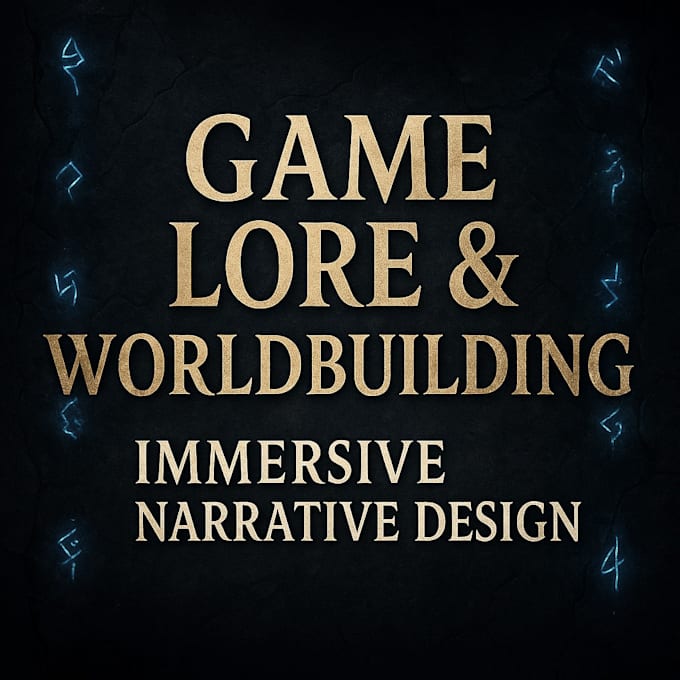 write immersive game lore, worldbuilding, and character backstories