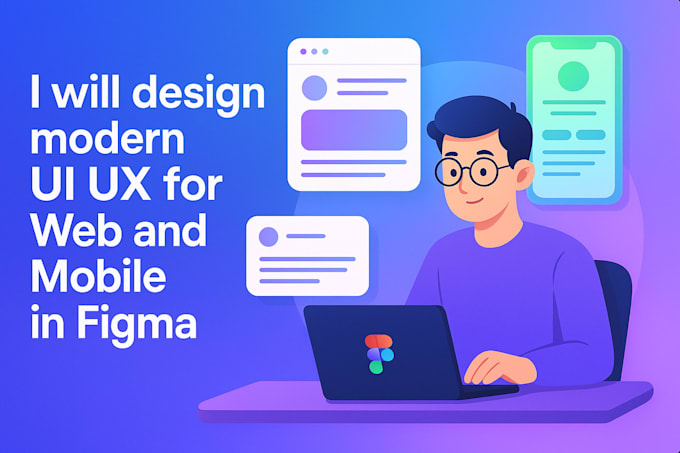 Design modern ui ux for web and mobile in figma by Muazzam_04 | Fiverr