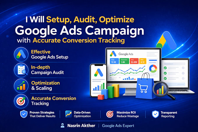 do google ads audit and optimization with accurate conversion tracking and cro