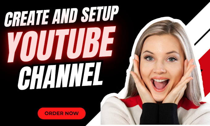create and setup youtube channel