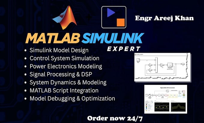 Do advanced matlab programming, image processing, simulink models, and ...
