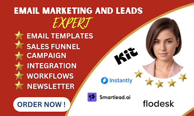 setup convertkit, flodesk, beehiiv, instantly ai