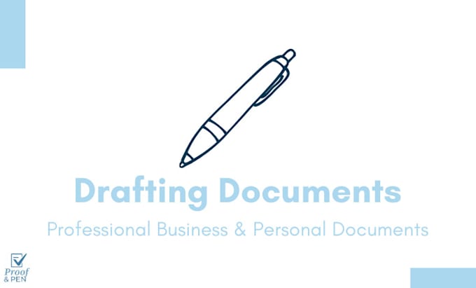 Draft professional business or personal documents by Proofandpenco | Fiverr