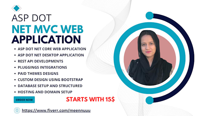 develop aspnet core mvc web apps rest apis and databases