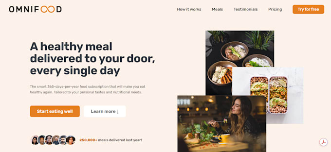 design website UI and UX