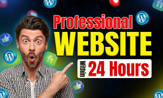 design and build a website in 1 day on wordpress elementor