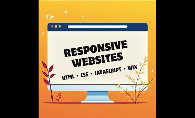 design and develop a responsive business website or landing page