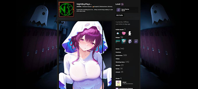 design steam artwork showcase for you nsfw and sfw