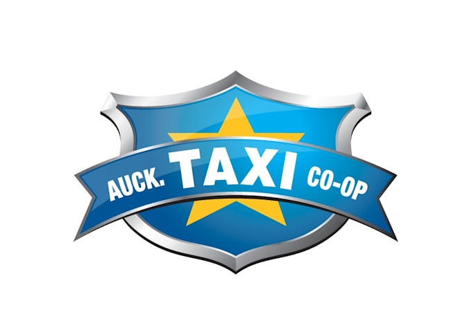 outstanding a vintage taxi logo design with hand drawn