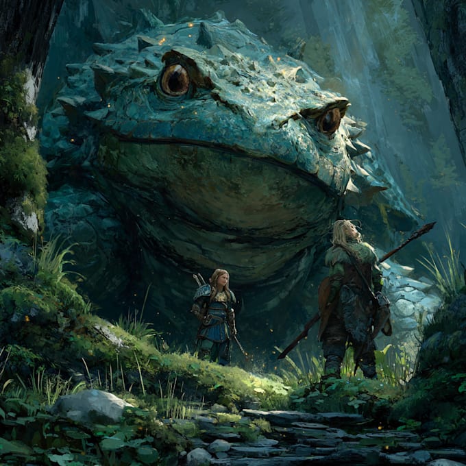 draw fantasy or dnd creatures and monsters