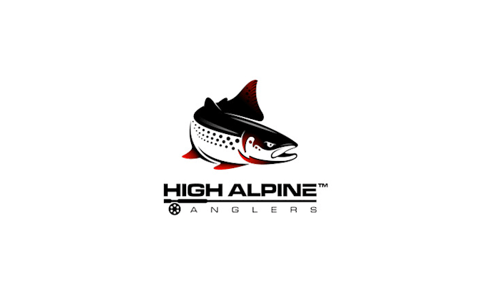 design awesome fly fishing adventures logo