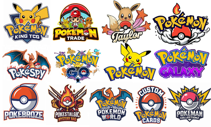 do pokemon, fakemon, pokemon card, or text anime style, chibi art and funke logo