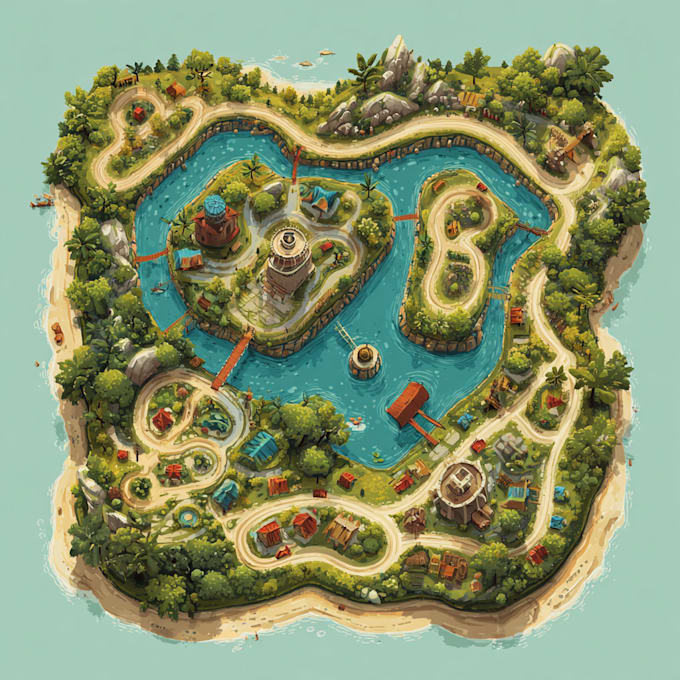 create board game map design