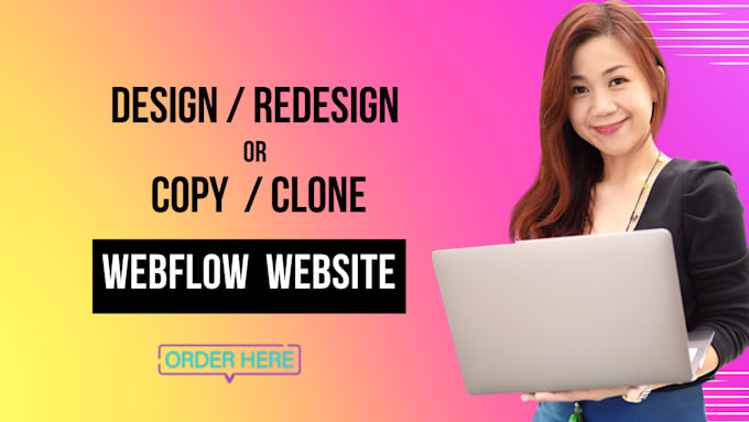 design redesign webflow website,  figma to webflow, webflow expert