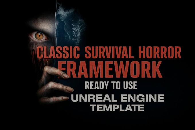 provide a complete classic survival horror game framework