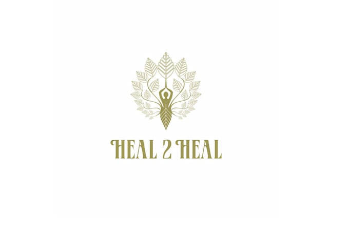 design simple powerful healing logo