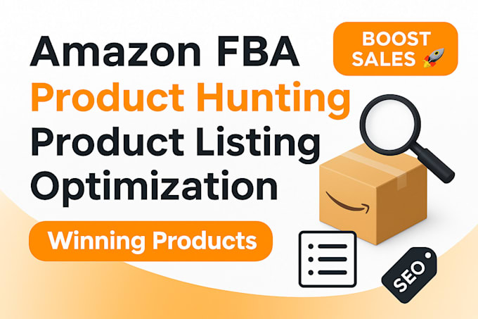 do amazon fba product hunting and product listing