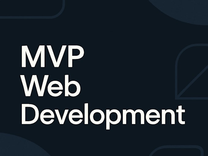 develop a full stack mvp in 4 weeks